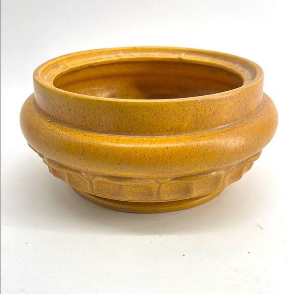 Vintage Haeger Pottery large round ceramic bowl planter - Picture 1 of 6